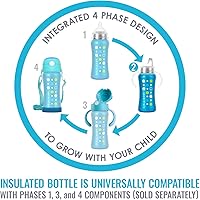Vista 4 de Ultimate - Vaso para beber de acero inoxidable Vaso aislado de 9 onzas para niños pequeños que aísla más de 10 horas Sin fugas, silicona