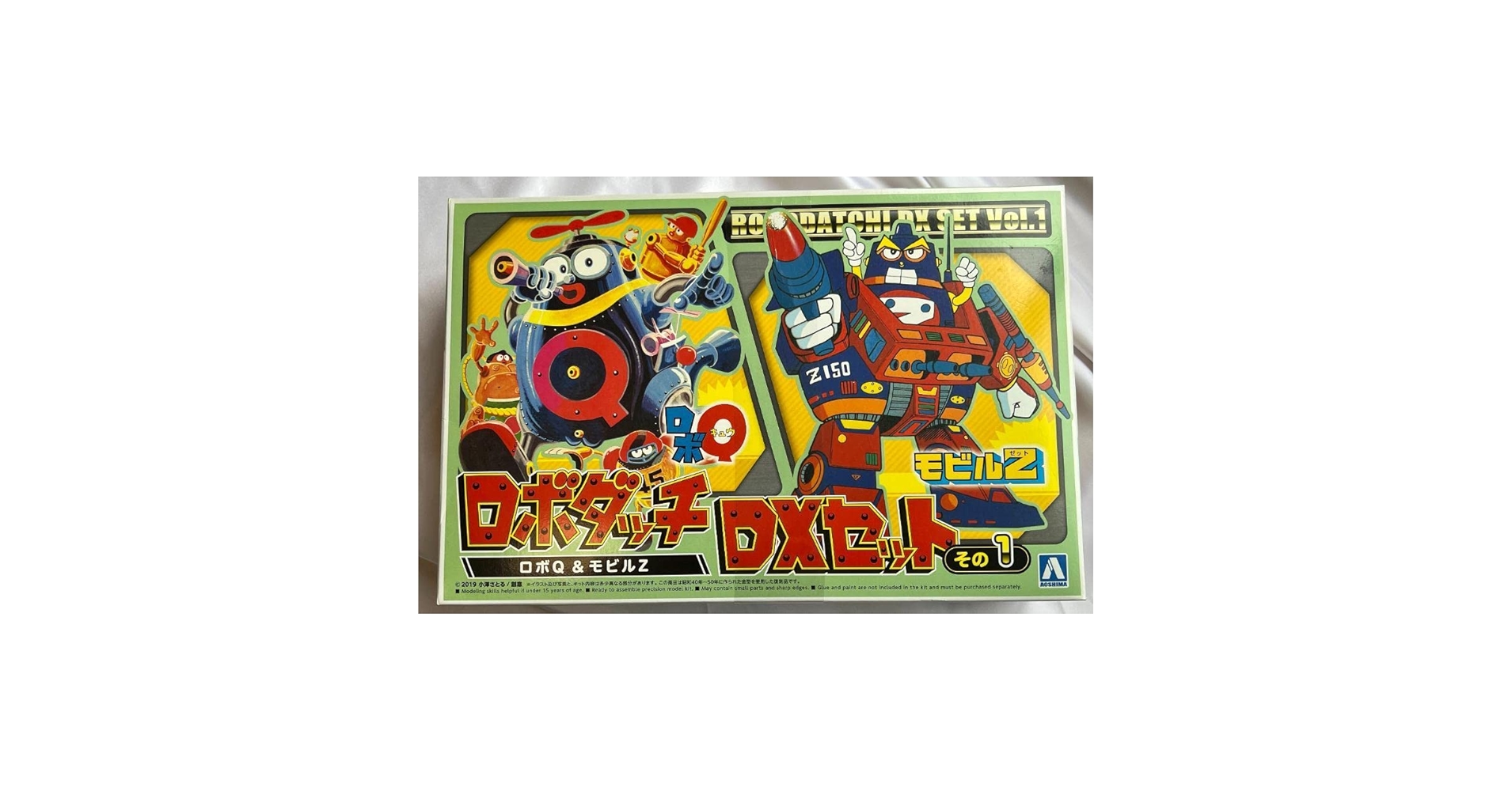 Amazon.co.jp: 青島 ロボダッチ ロボQモビルZ DXセット その1 : おもちゃ