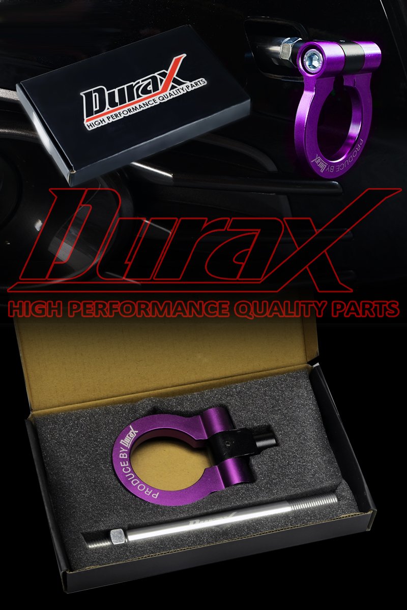 Amazon | デュラックス(Durax) 牽引フック M16×P1.5 紫 可倒式 脱着式