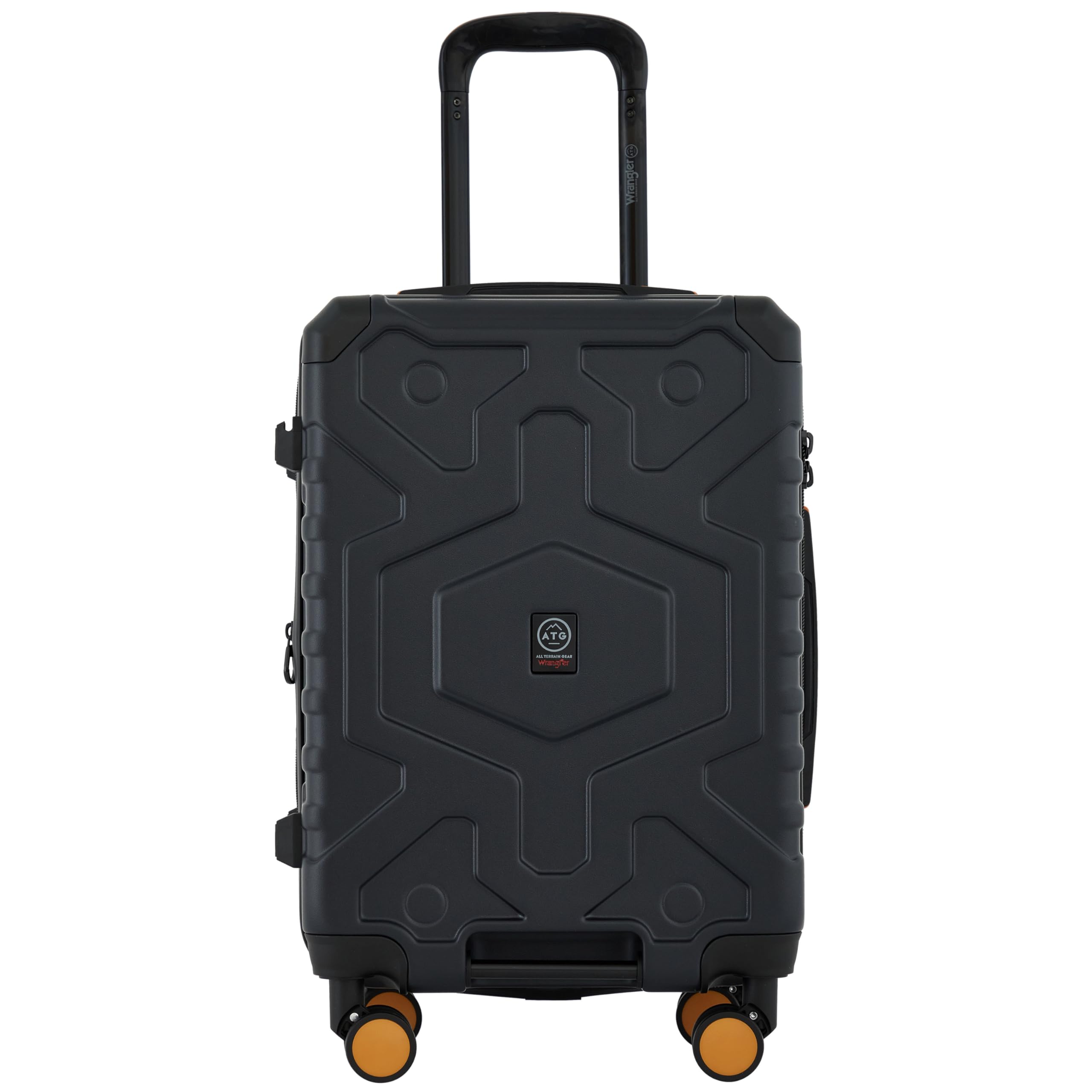 ATG Outland Expandable Hardside Luggage, Jet Black, 22" Carry-On