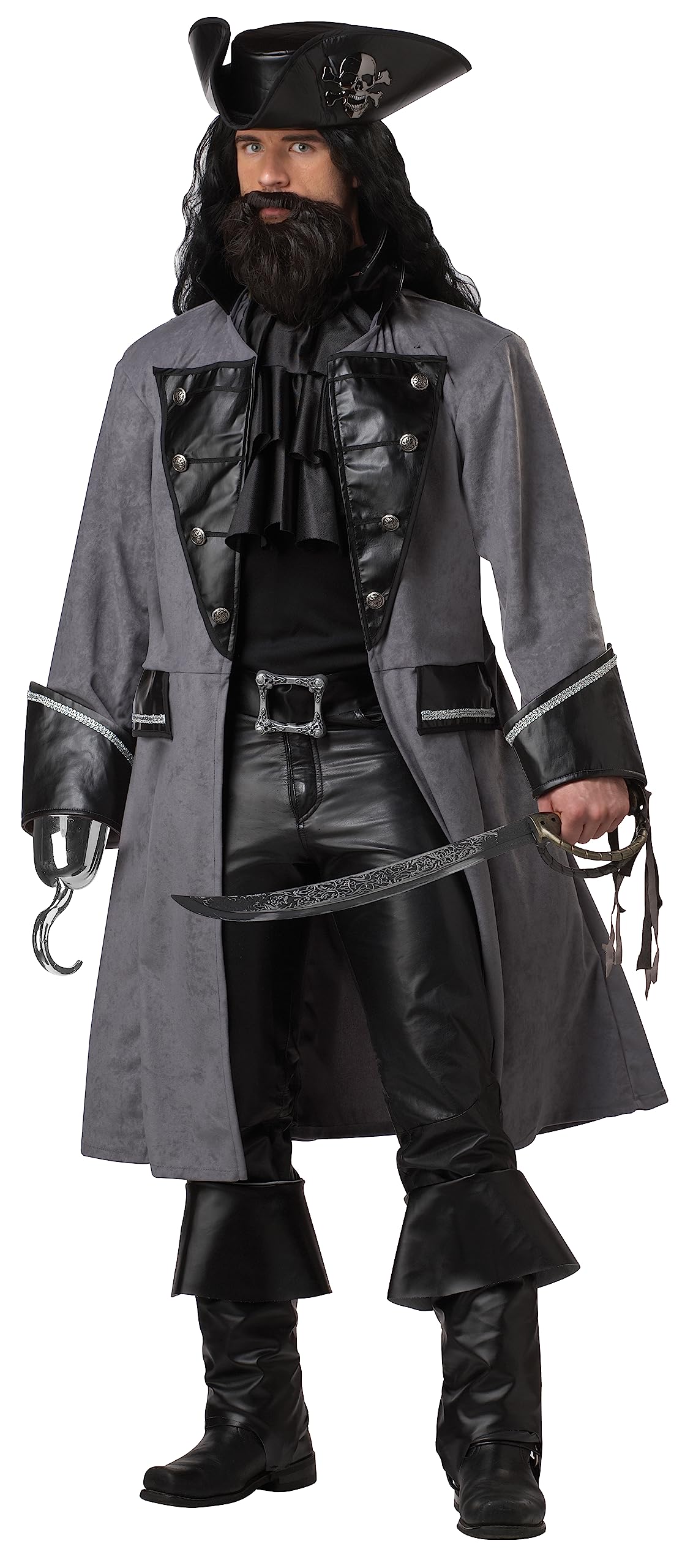 Mens Blackbeard Pirate Costume