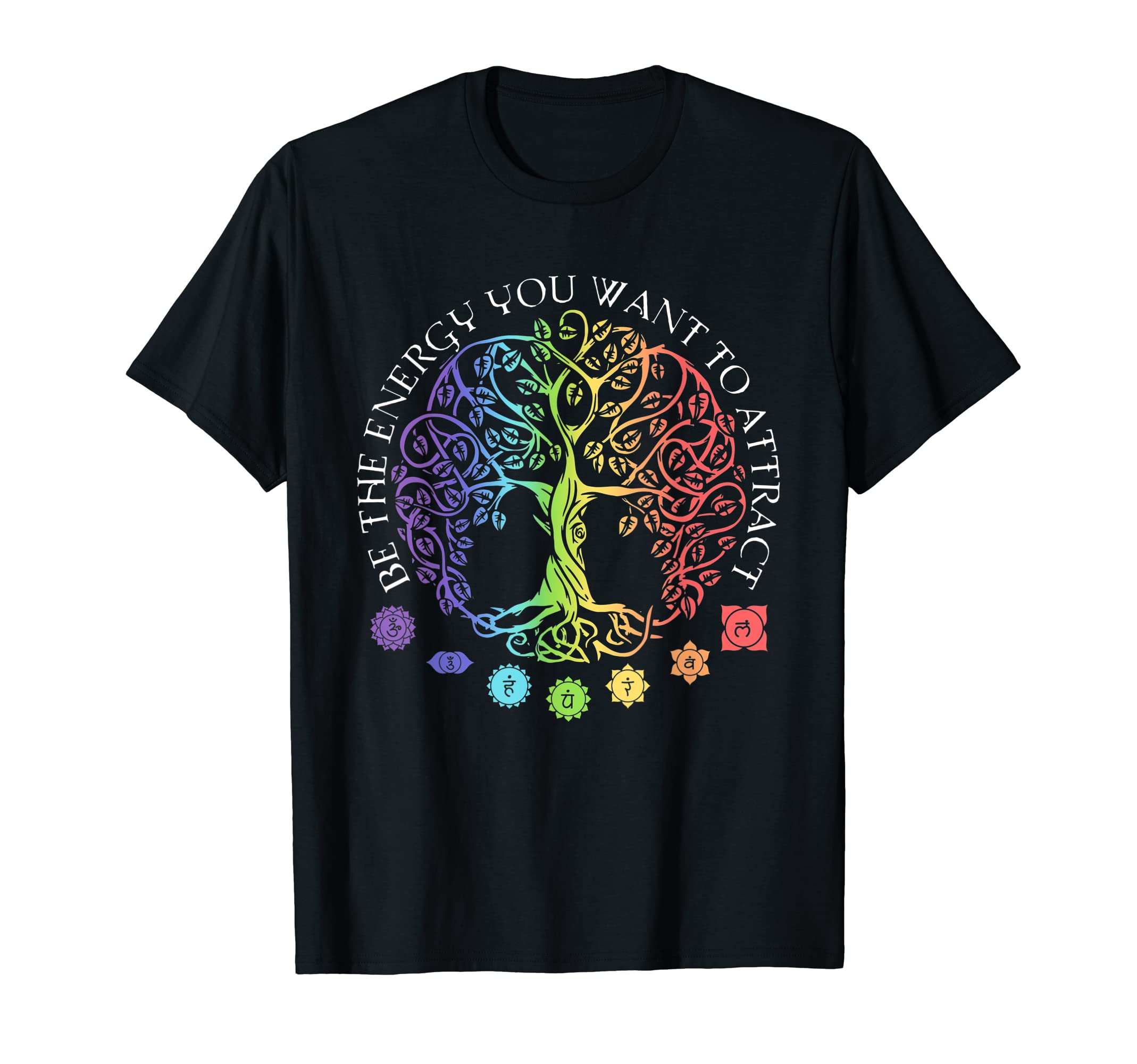 Meditation Moon Phases Spiritual Buddhist HippieChakra Tree Of Life Mandala Zen Yoga Om Symbol Buddhism T-ShirtOEKO-TEX STANDARD 100