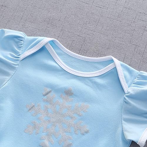 Miniatura 6 de REXREII Disfraces de Halloween para Bebés Niñas Mameluco de Cumpleaños de Princesa Vestido Tutú con Diadema Atuendos Elegantes para Fiestas de