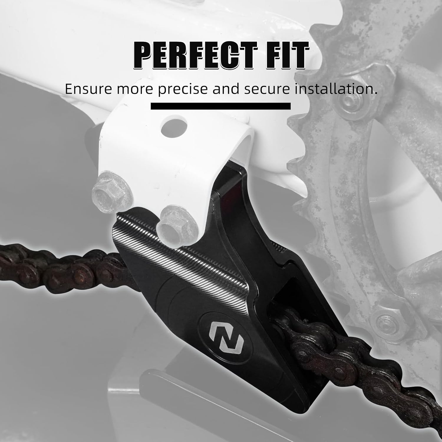 NICECNC Slider for Chain Guide Support Compatible with Yamaha Blaster 200 YFS200 1988-2004 2005 2006, Raptor 350 2004-2010 2011 2012 2013, Warrior 350 1987-2003 2004