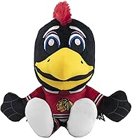 Vista 10 de Bleacher Creatures Boston Bruins Blades 8" Kuricha Mascot Sentada de Peluche - Suave Inspirado en Mascota Chibi de la NHL