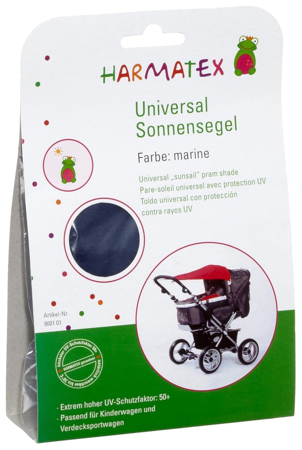 Harmatex Regenhaube Für Kinderwagen - PEVA Folie Mit Sichtfenster
