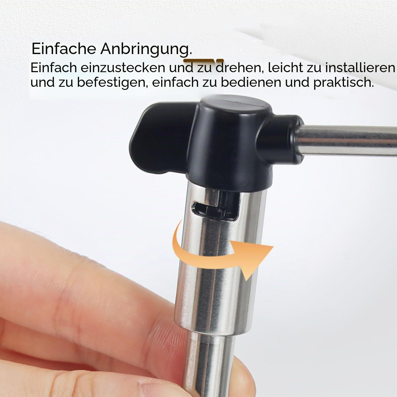 Aramox Dampfauslaufdüse für Kaffeemaschinen, Ersatz-Dampfstab aus Edelstahl mit Verbessertem Auslauf für EC685