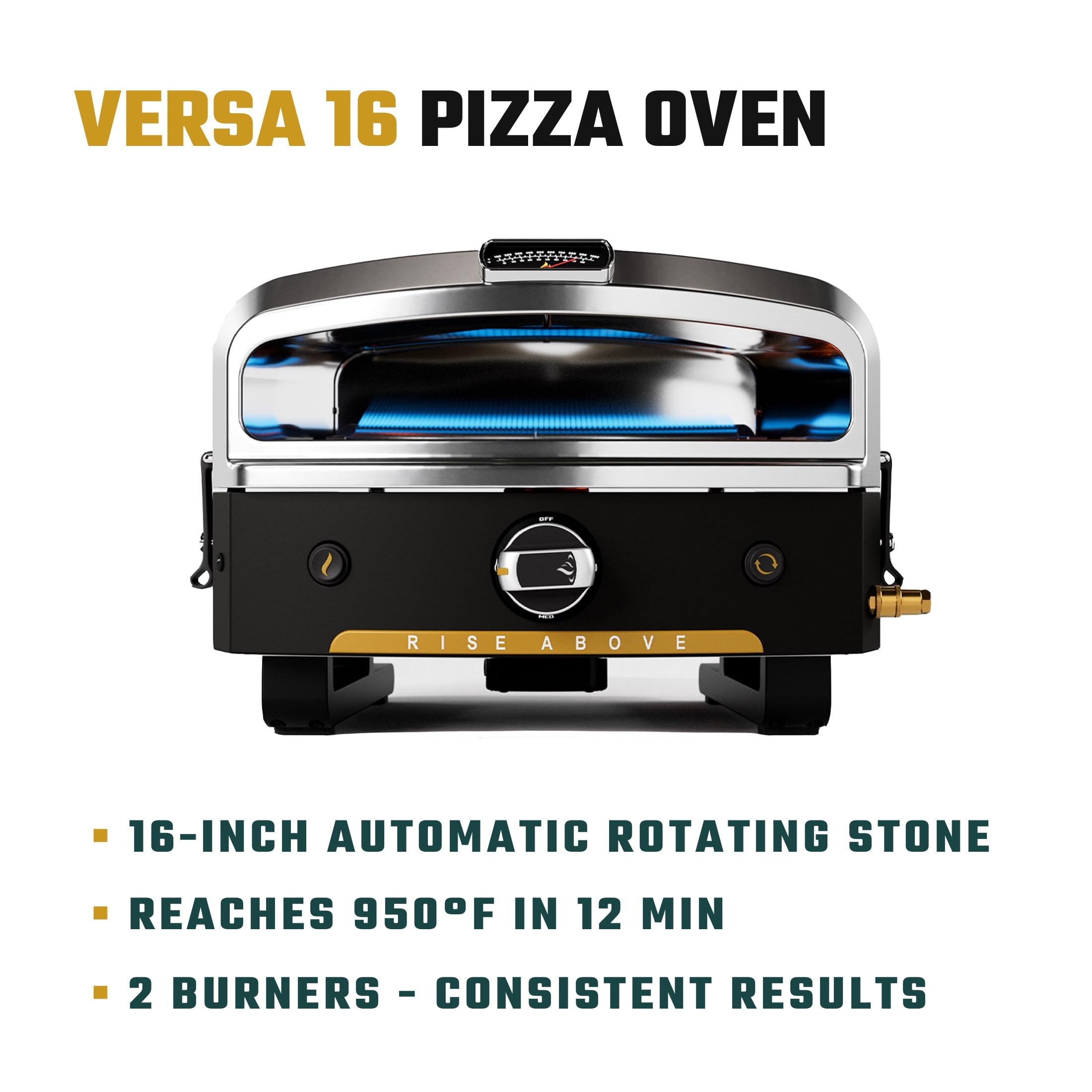 Amazon.com: Halo Versa 16 Propane Gas Outdoor Pizza Oven with