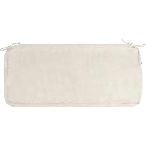 Patio Bench Cushion Covers for Outdoor Furniture with Ties, Water