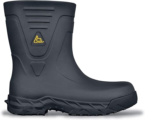 Miniatura 6 de Shoes for Crews Bullfrog II, Soft Toe Boots, Work Boots for Men Women, Botas De Trabajo, Work & Safety Footwear, Work Shoes, Slip Resistant, Water