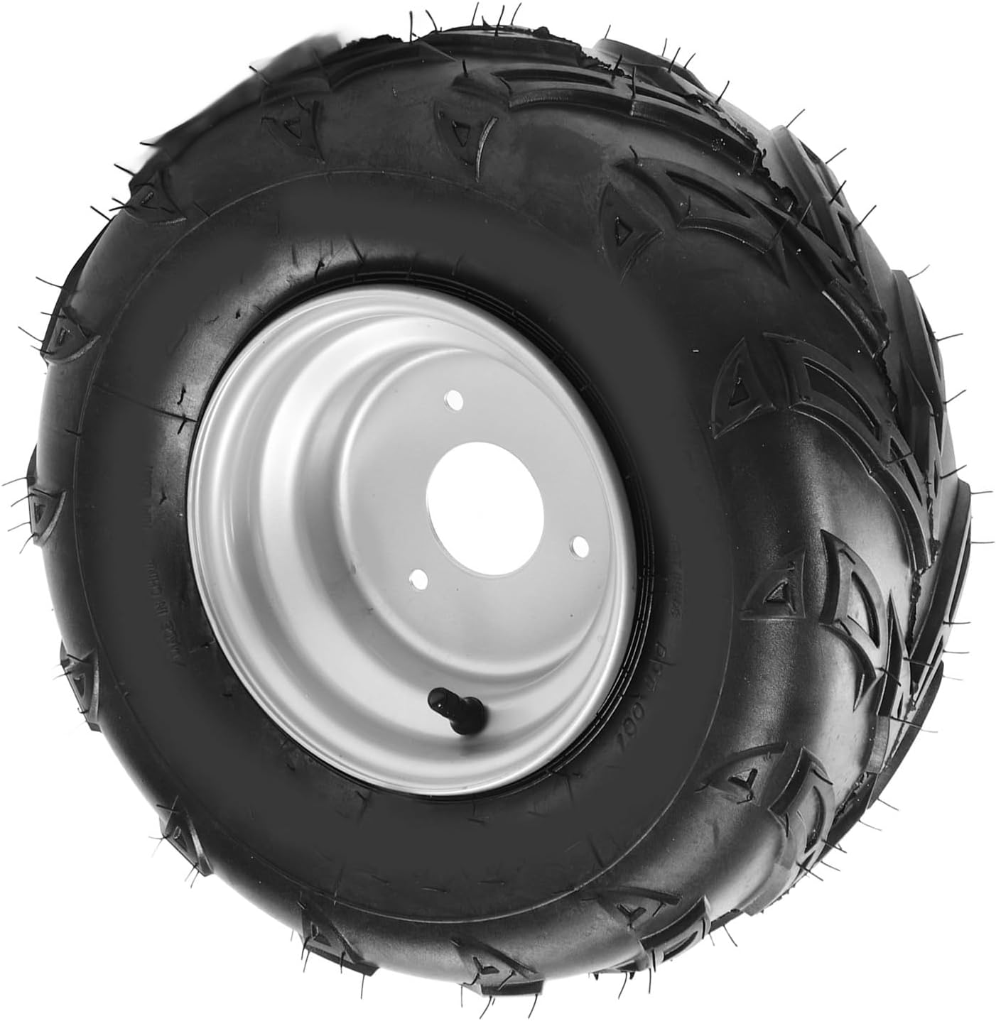 Sorandy Tire 16 X 8 7, Integrated Installation Vibration Resistant Hub with Hub Heavy Tires Is Made of and Rugged Metal Material for Beach Cars Atv Utv -Karts Etc.