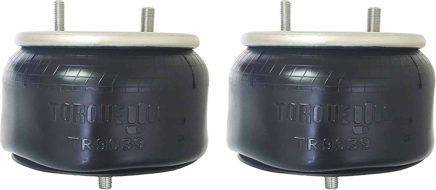 2 pack of TORQUE Air Spring Bag for Hendrickson (Replaces Firestone 9039, W01-358-9039, Hendrickson S-2064, S-11650, C-2064, C-11650, Goodyear 1R12-095) (2 x TR9039)