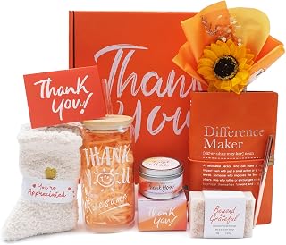 Thank You Gifts for Women, Employee Appreciation Gift Baskets, Teacher Gifts for Coworkers, Boss, Secretary, Nurse, Best Friend – Thank You for Being Awesome