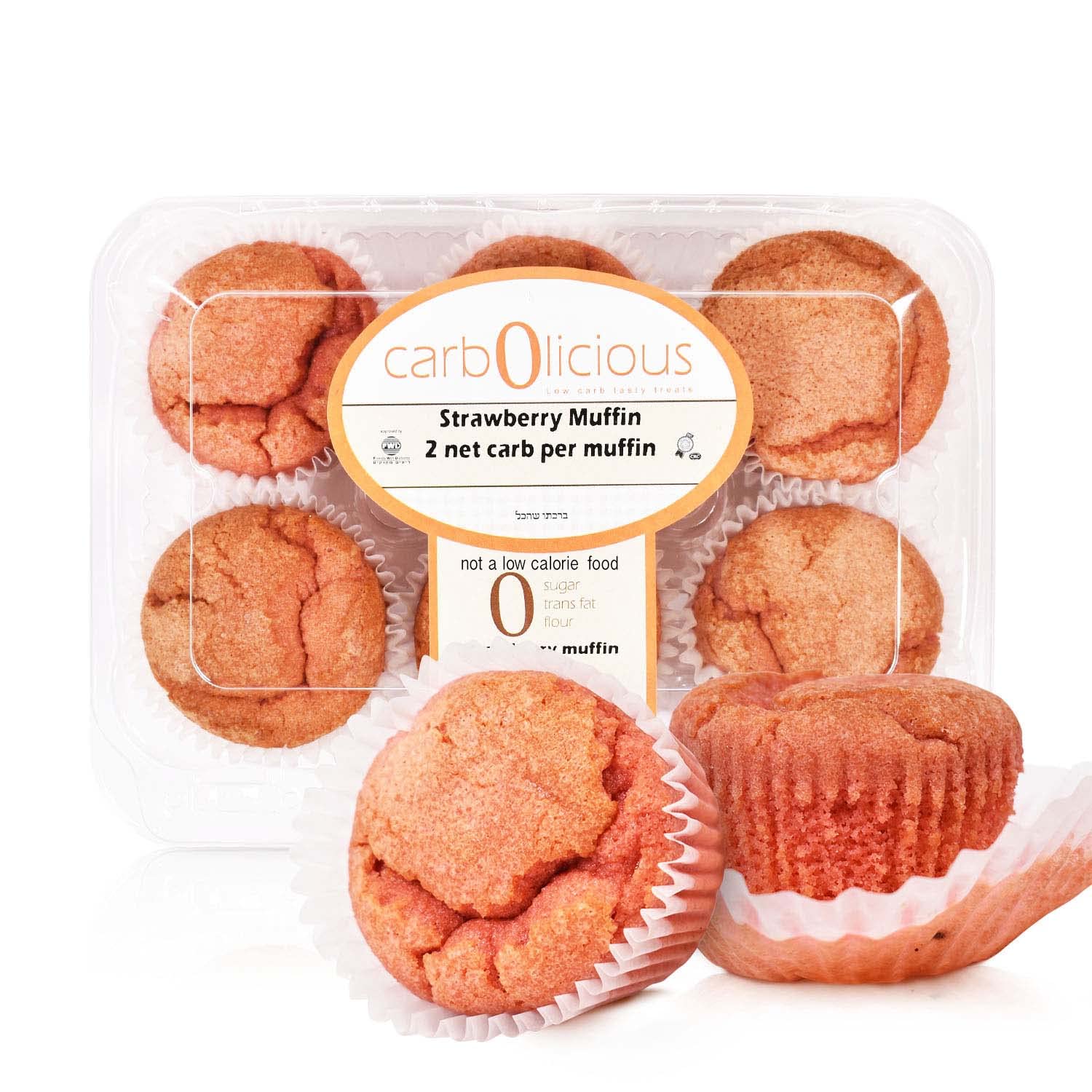 carbs in muffin
