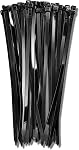 12" Câblodistribution Zip blanc100 Boîte), 40lbs Résistance à la traction, lourd service, auto-démarrage de câble en nylon de qualité supérieure pour l'intérieur et l'extérieur par Bolt Dropper (Blanc)