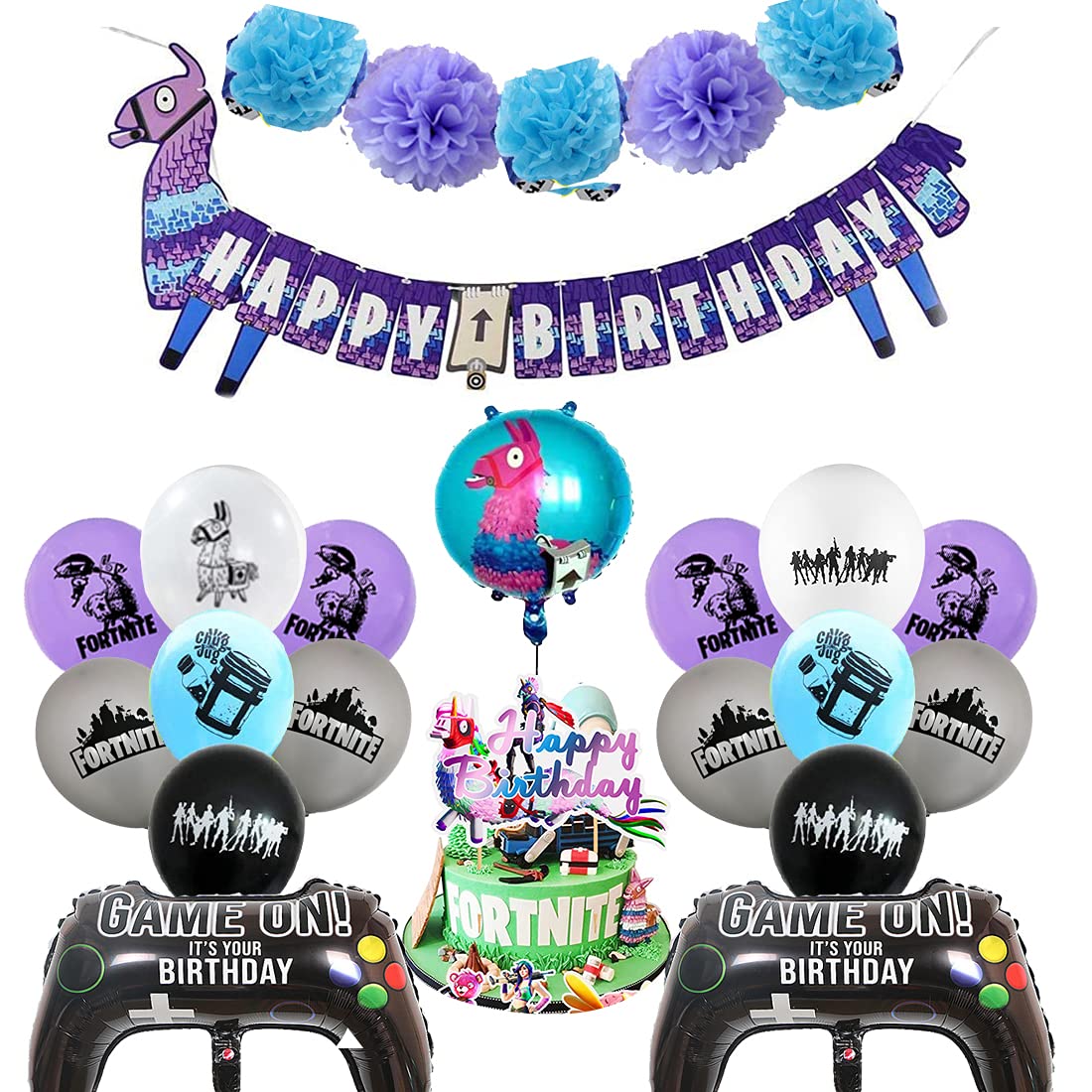 Pawt Ensemble D'Accessoires De Fête De Jeu, Niveau Supérieur