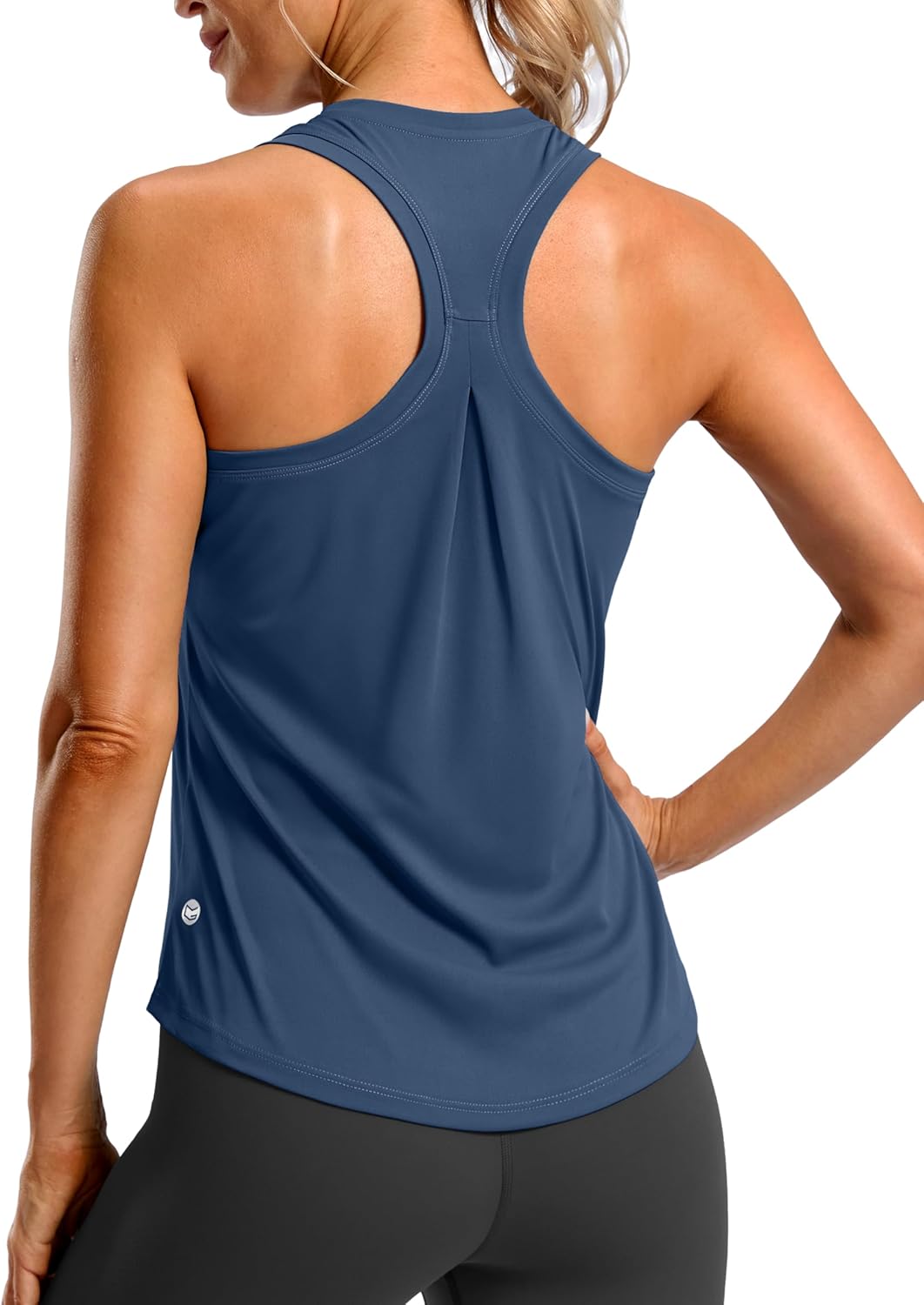 G Gradual Women's Workout Tank Tops Racerback Athletic Yoga Tops Loose Fit Sleeveless Running Gym Sports Shirts for Women