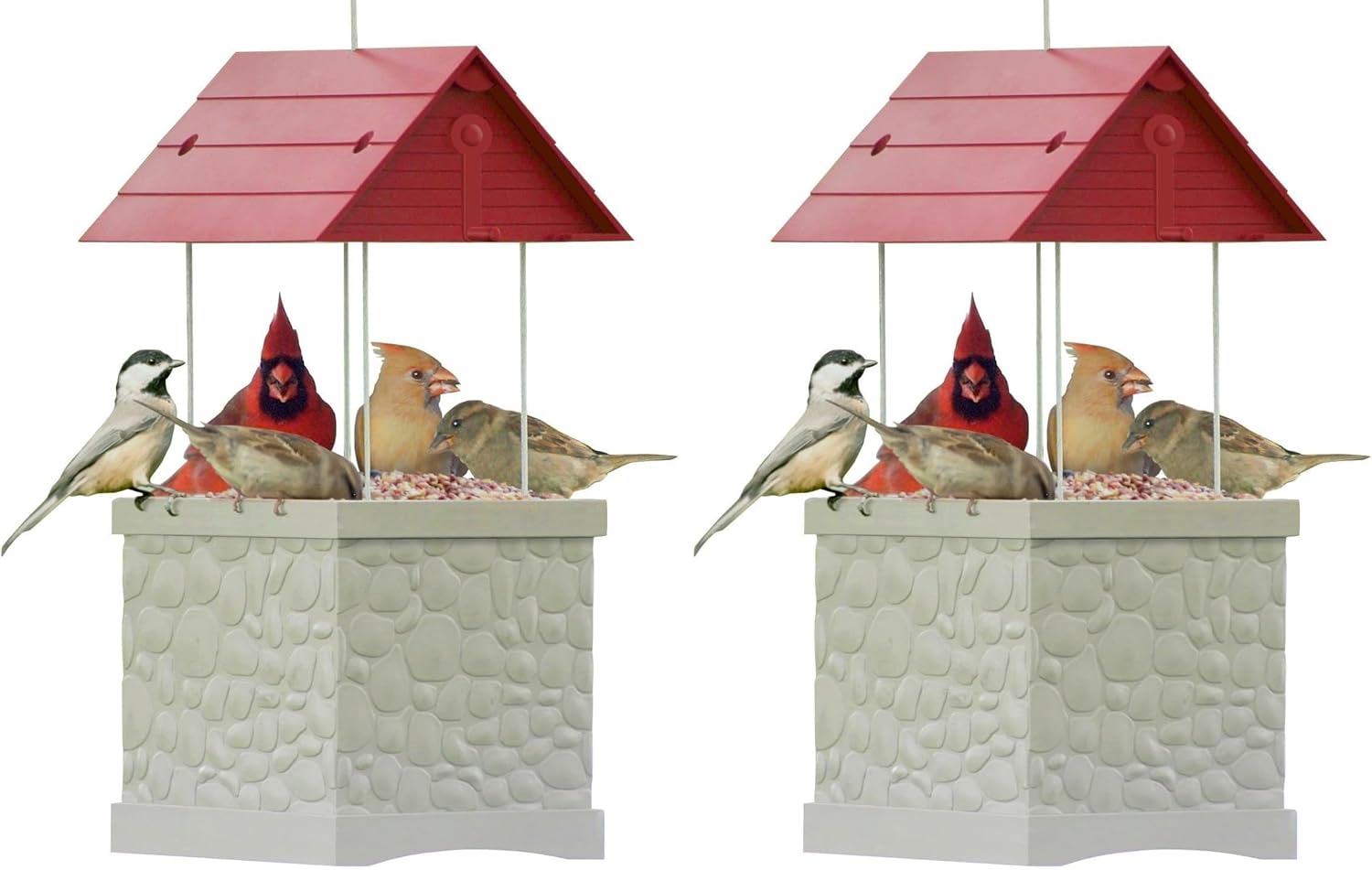 Heath Outdoor Products 2601 Wishing Well 360-Degree Bird Feeder, 5-Pounds