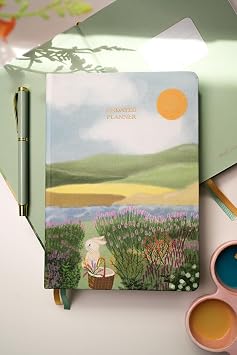 Matt Notebook Premium Edition A5 15x21 cm Keten Bask l  S resiz Planlay c  Ajanda Bunny Trail