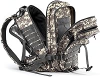 Vista 3 de Gelindo Mochila táctica militar, 35 l, camuflaje