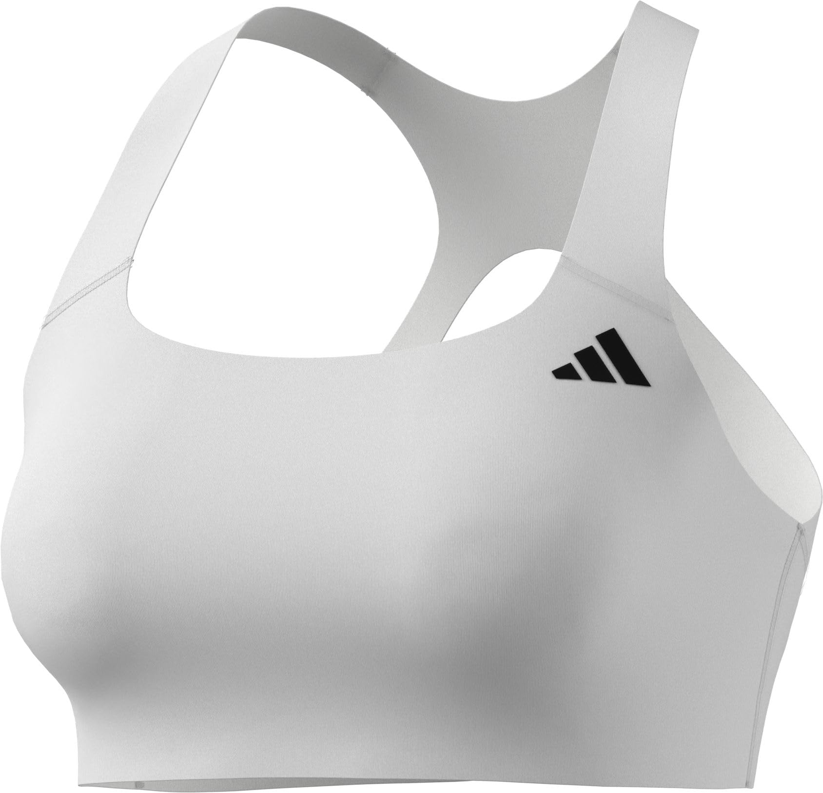 adidas dames Optime Workout Medium Support Bra, white, XXS