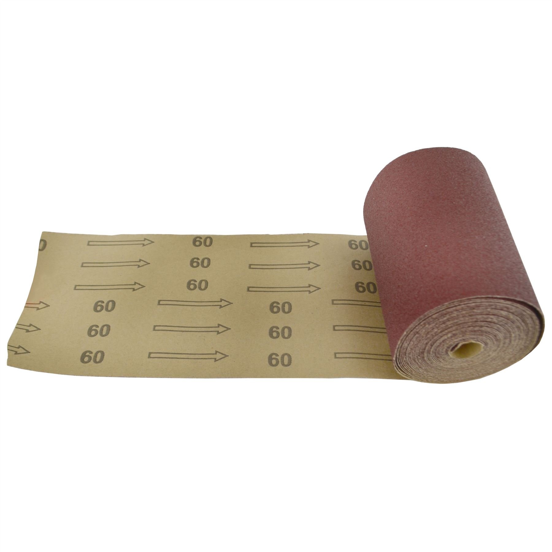 Rouleau Abrasif Grain 100 - 93mm X 10m - Pour Ponceuses Vibrantes - Métal & Bois