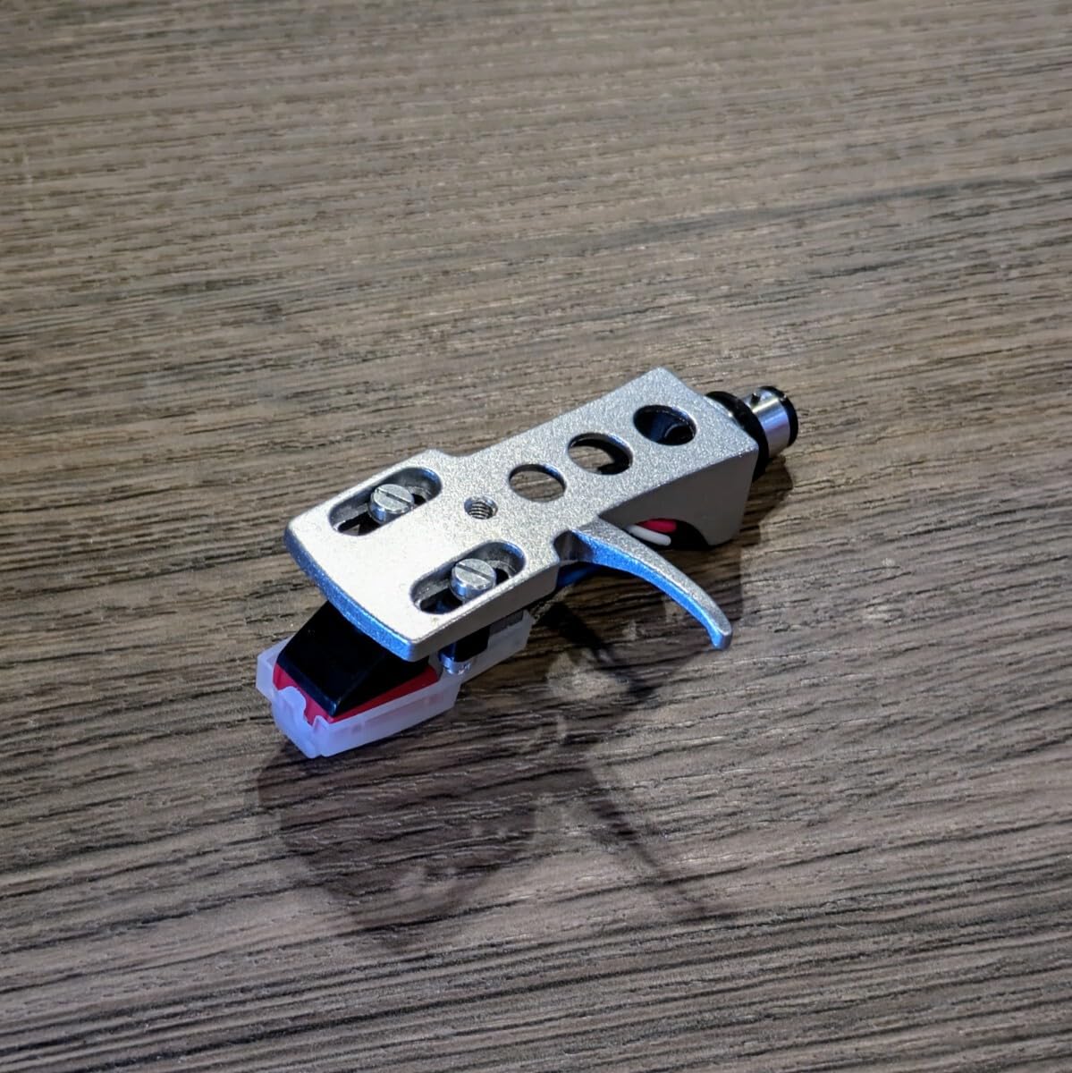 Amazon.co.jp: ヘッドシェル付き MMカートリッジ レコード針 シルバー