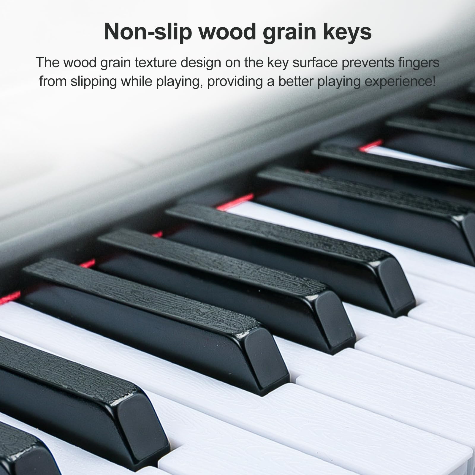 88 Key Keyboard Piano Digital Piano Set for Beginners and Practice, Piano Keyboards, Power Adapter and Pedal, Digital Piano for Home Learning, Teaching and Daily Use — view 3
