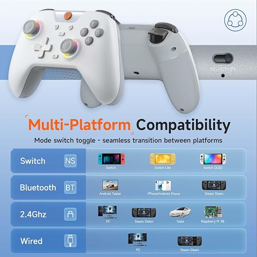 Control Inalámbrico EasySMX X05 para PC y Consolas miniatura 2