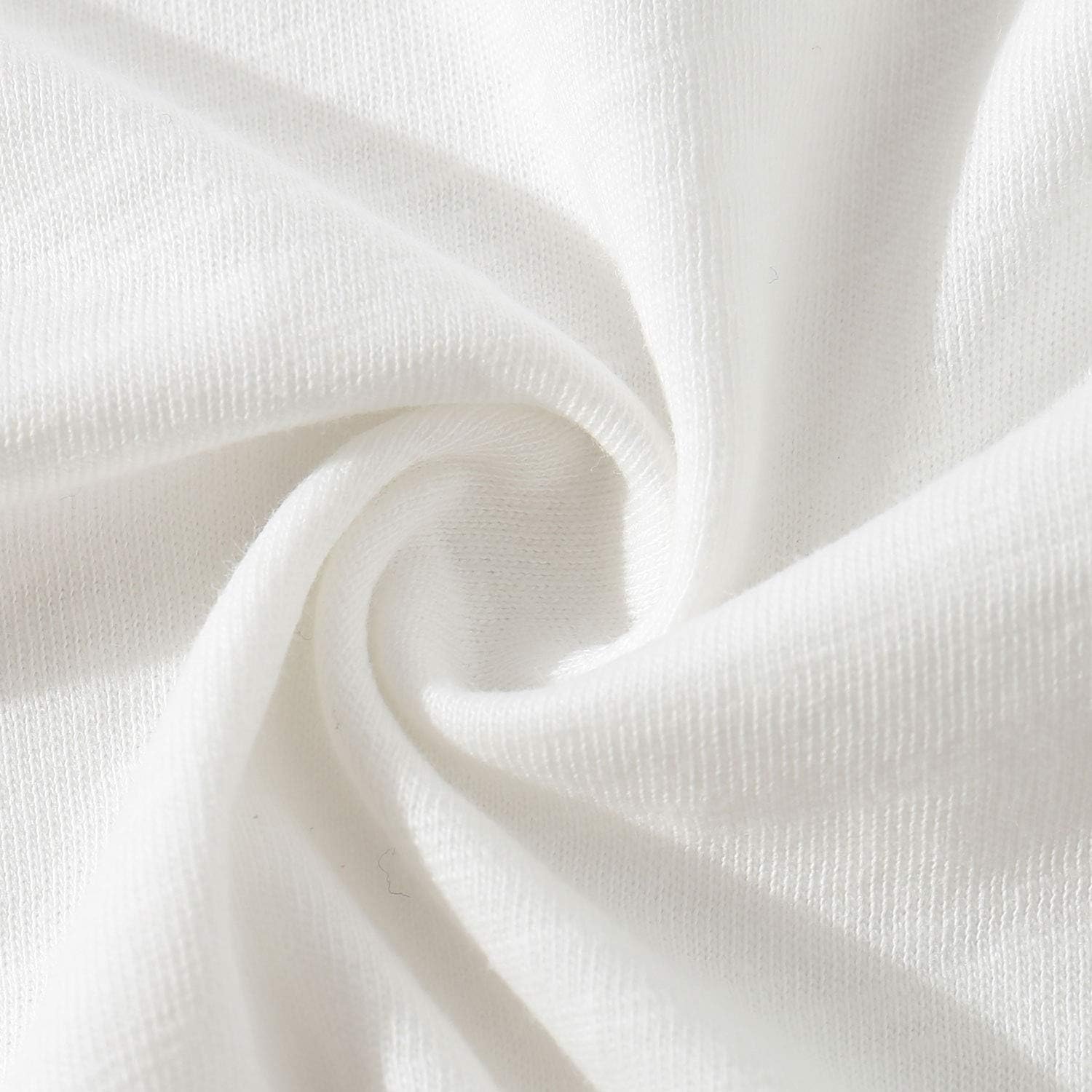 Zecmos Men V Neck Slim Fit 100 Cotton T-Shirt Basic T Shirts Casual - Image 3