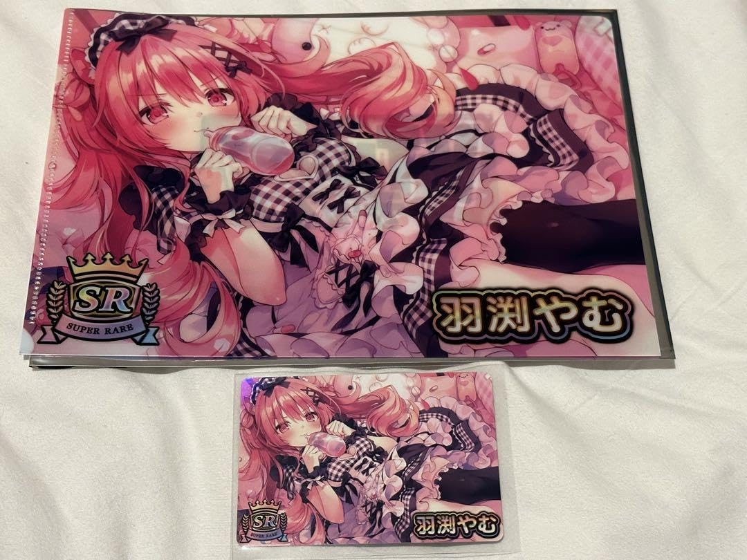Amazon.co.jp: 羽渕やむ Vtuberチップス SR カード クリアファイル