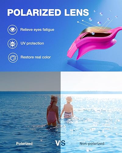 Miniatura 5 de ZIONOR G1MINI - Gafas de natación polarizadas fotocromáticas ultra para niños y niñas