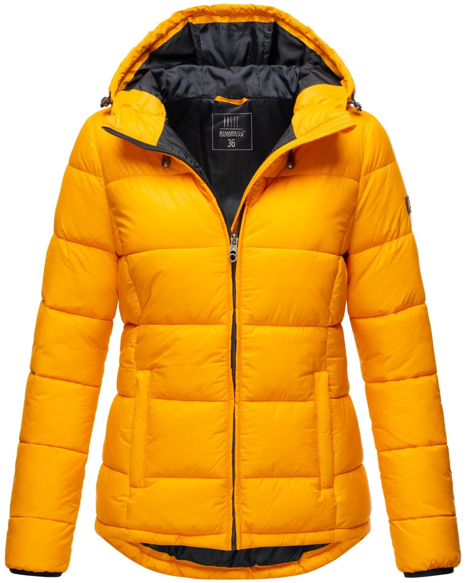 Marikoo Leandraa Damen Steppjacke Gelb