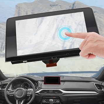 8 بوصة شاشة تعمل باللمس زجاج محول الأرقام ملاحة ملائمة لمازدا CX9 CX-9 2016 2017 2018 2019 استبدال # TK49-611J0 ، TK49-611JA ، TK49-611JB