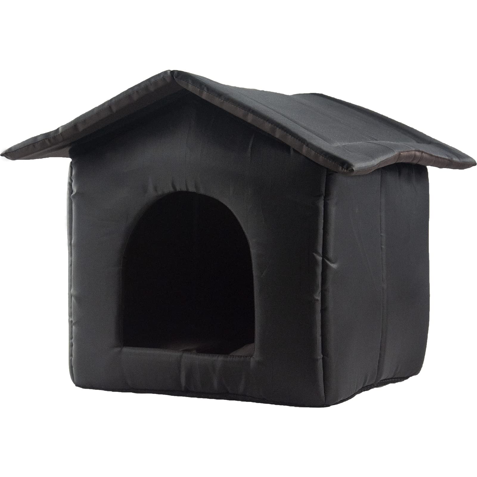 Pratvider Casa para Gatos Al Aire Libre - Caseta Impermeable para Gato - Caseta para Perros Exterior - Refugio para Mascotas | Accesorios Antideslizantes Suaves para Perros Apta para Gatos, Perros