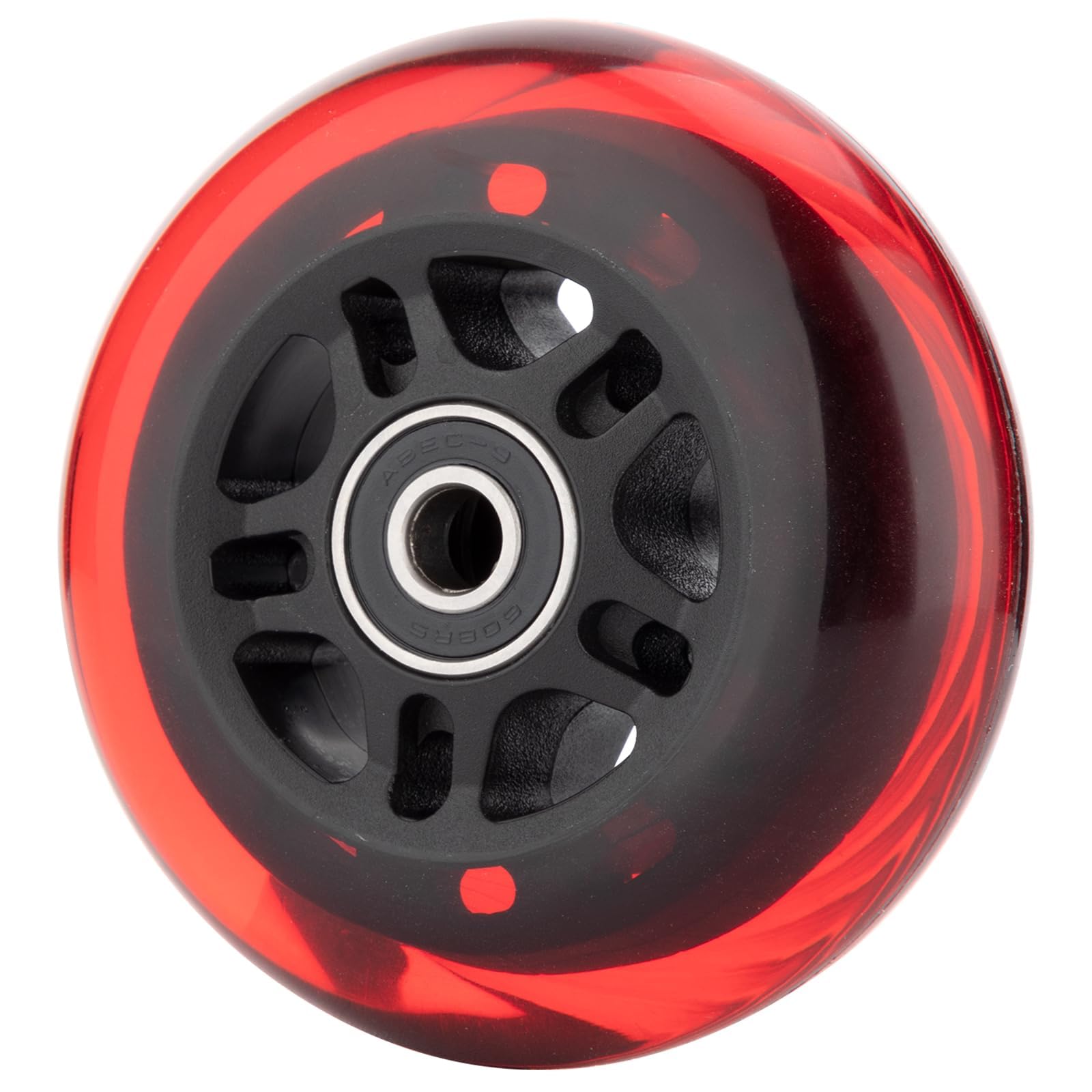 85A Inline Skate Wheels 8-Pack de 8 - Roues de Roller Hockey avec roulements ABEC-9 et entretoises flottantes
