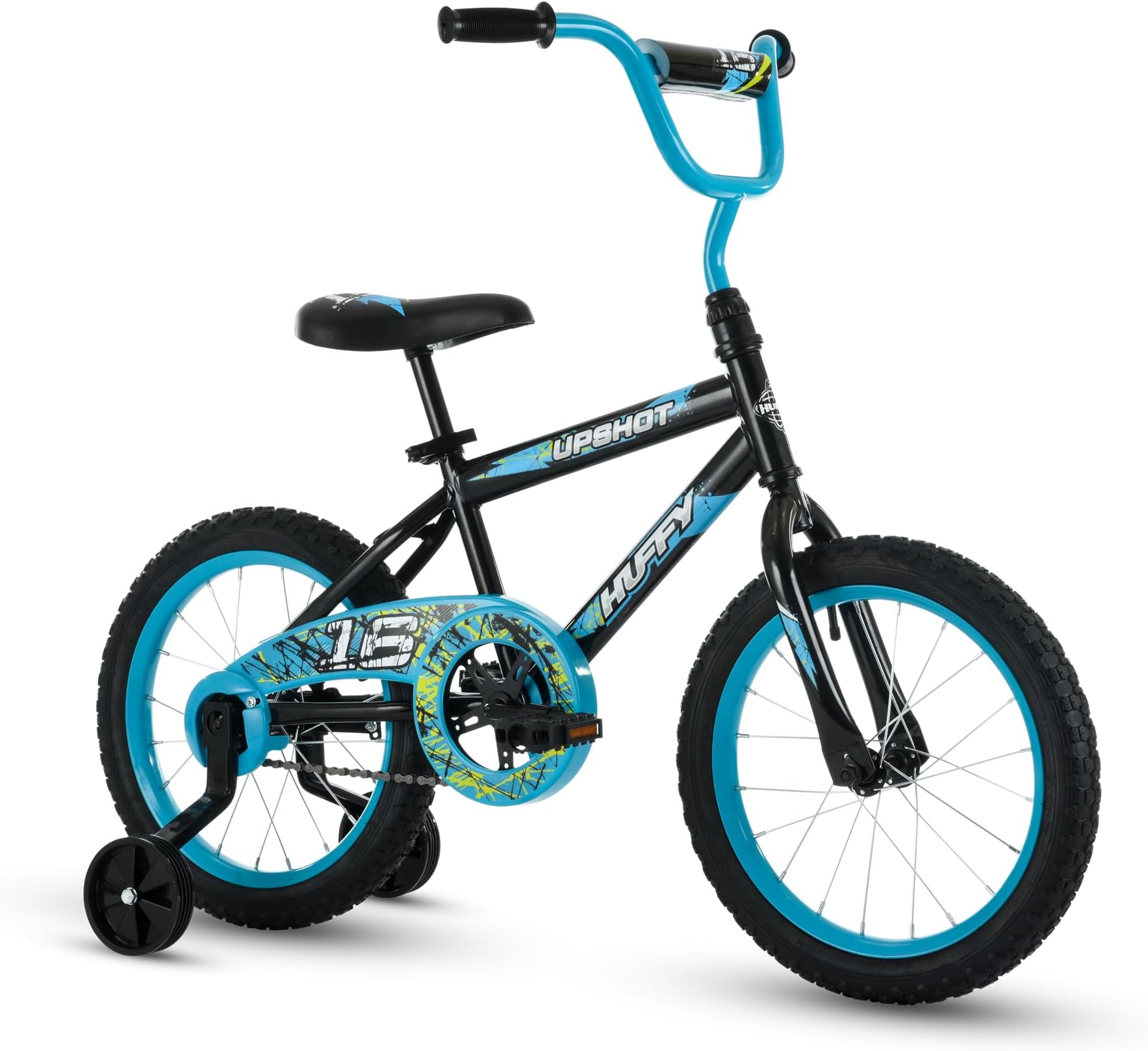 Upshot 12/16/20 Inch Boy's Bike for Kids, Multiple Color Options Available, Removable Training Wheels, BMX Design, Designed for Growth, Durable Construction, EZ Build Assembly