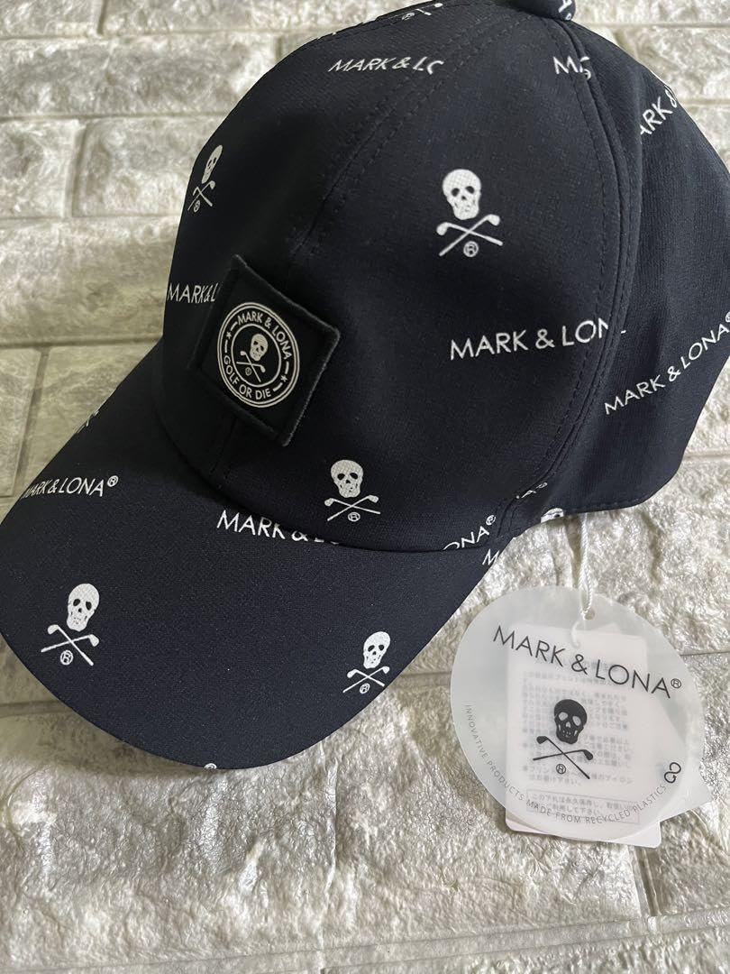 Amazon.co.jp: マークアンドロナ MARK&LONA ロゴキャップ ブラック