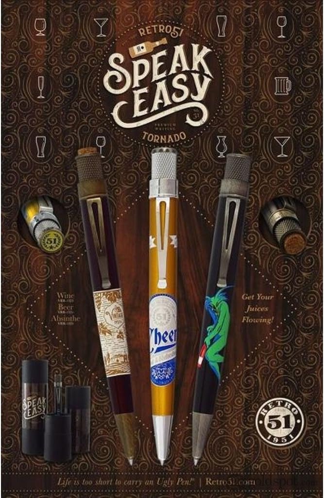 Retro 51 Tornado Speakeasy Cheers (Beer) Rollerball Pen
