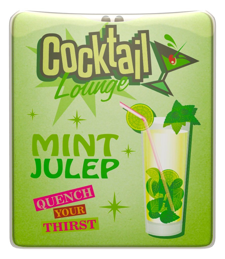Maranda-Ti Maranda Ti Mi Torch Cocktail Lounge - Mint Julep Handy Hand Bag Purse Flashlight