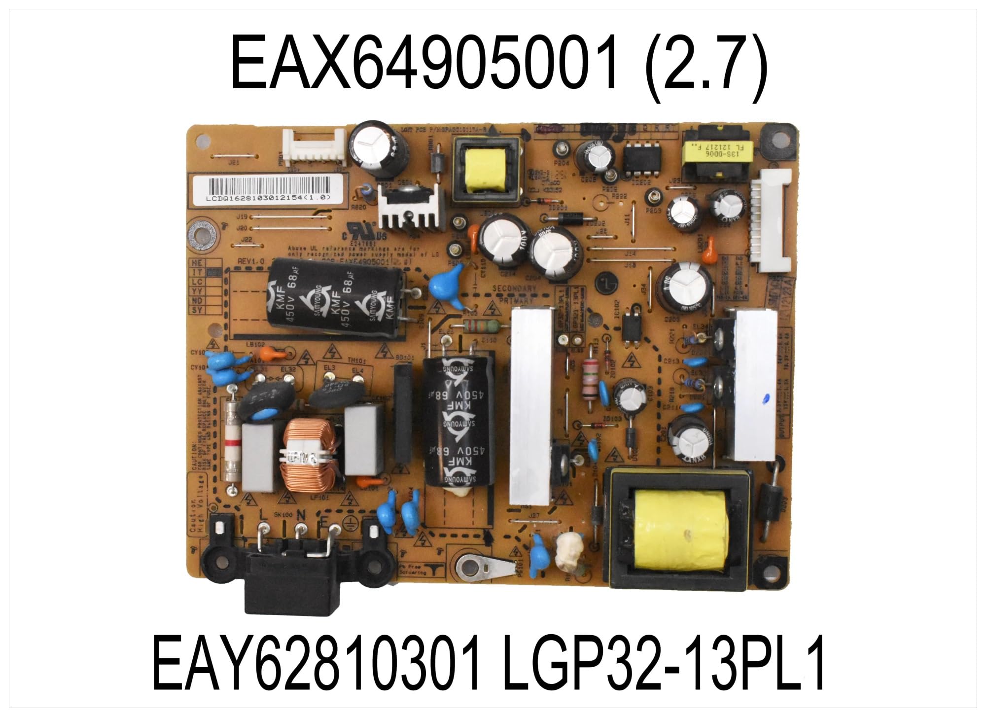 EAX64905001 (2.7) EAY62810301 LGP32-13PL1 REV 3.0 Scheda di alimentazione adatta for 32LN541V 32LN540B 32LN548C 32LN540V 32LA615V 32LN548A TV