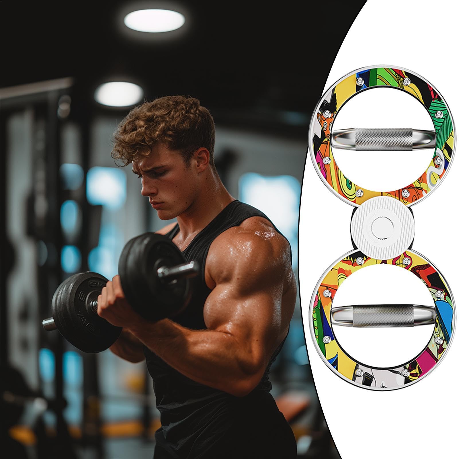 Entrenador De Fuerza para Antebrazo Máquina De Quemar Grasa para Brazos