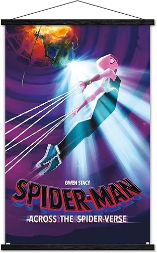 Trends International Marvel Spider-Man Across The Spider-Verse - Póster de pared de una hoja de Gwen Stacy, 22.37 x 34.00 pulgadas, impresión
