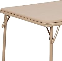 Vista 8 de Flash Furniture Mindy Kids - Mesa plegable de color bronceado para niños