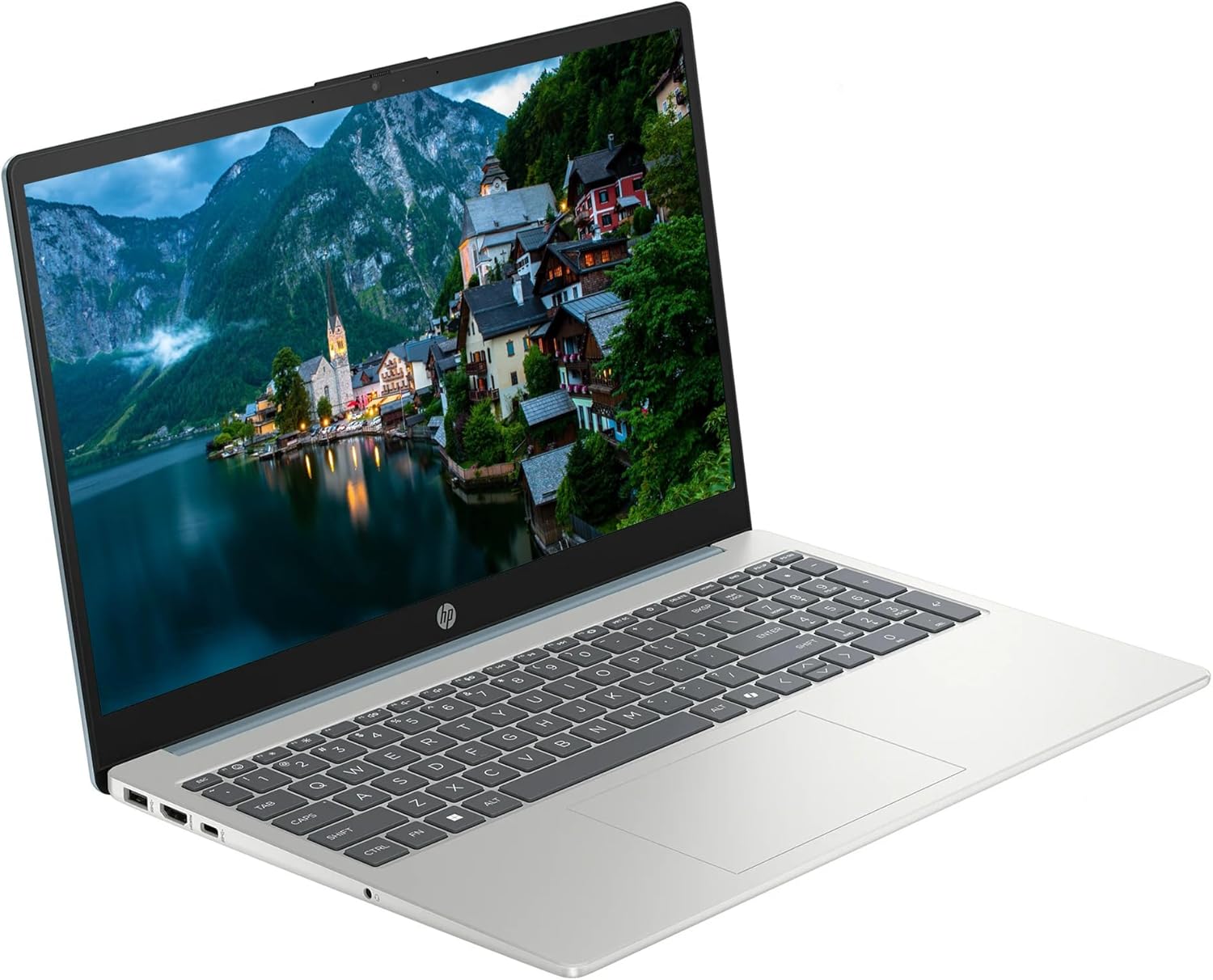 HP Laptop Computer, 15.6" FHD Touchscreen Laptop, 8GB RAM 512GB Storage (256GB SSD+256GB Docking Station Set), 8-Core Intel Core i3 Processor, Windows 11, 10 Key, SageNova Earphones, Moonlight Blue