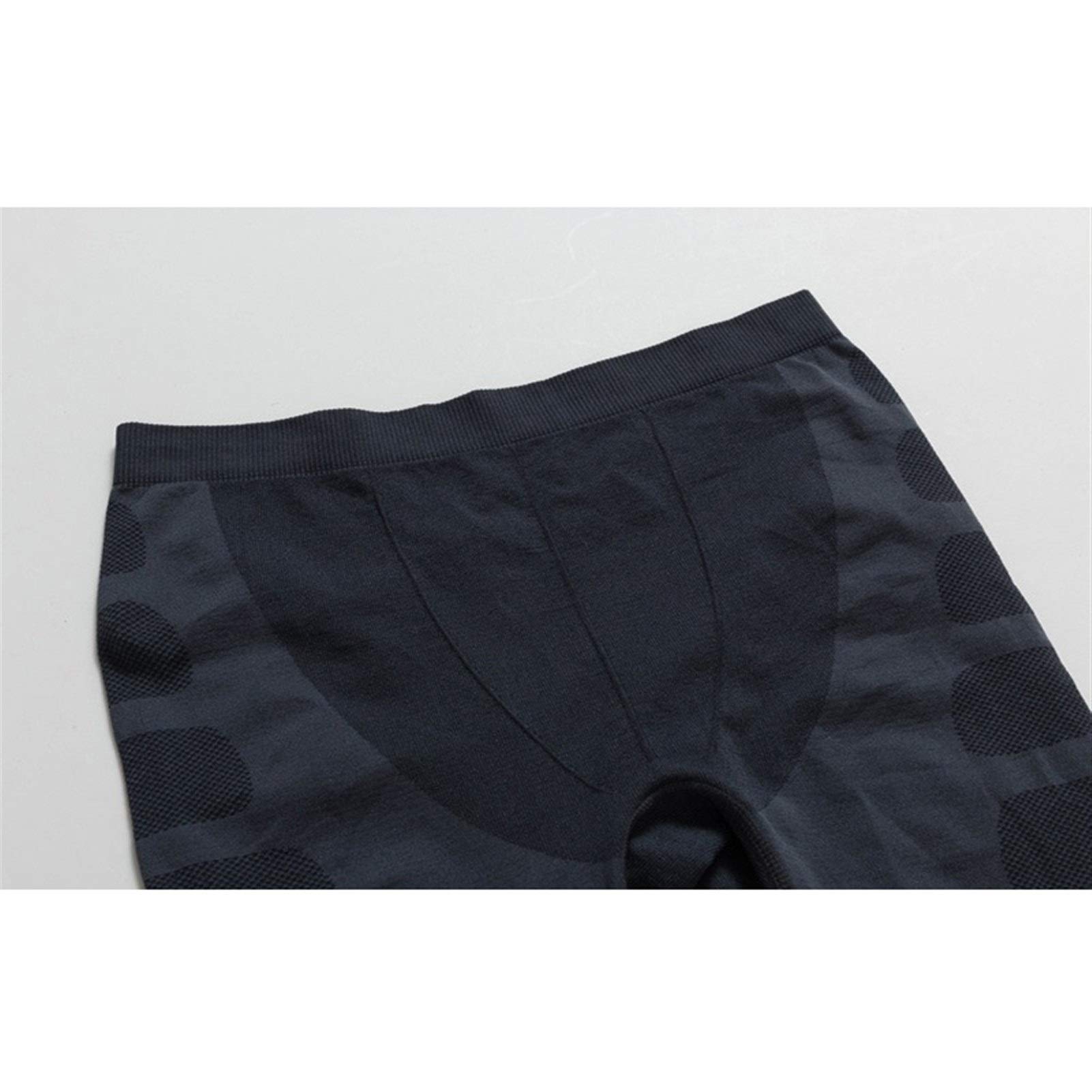 Inverno Biancheria Intima Termica Set Intimo Termico Caldo Maschio Secco Rapida Stretch Uomo Cloth (Color : Blue, Size : L.)