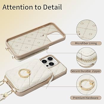 Slim Wrap Case Stand ＆ Ring (Vanilla) Amazon.com: Coach Signature Canvas Slim Wrap iPhone 15 Pro