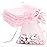Organza Bags - 50Pcs Pink Sheer 4 x 6 Inch Jewelry Gift Pouches With Drawstring - Party Favor Mesh Mini Candy Bags for Wedding Valentine\'s Day