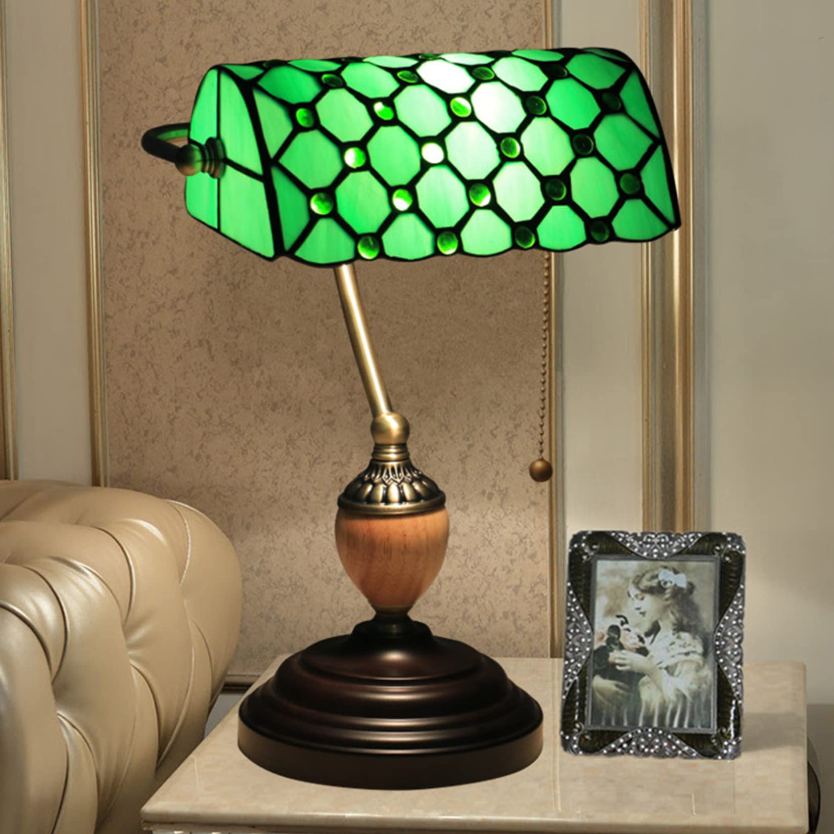 ラテスカービべ　 【美品】バンカーズ・ランプ　1個 Bankers lamp (S)｜ARTWORKSTUDIO公式