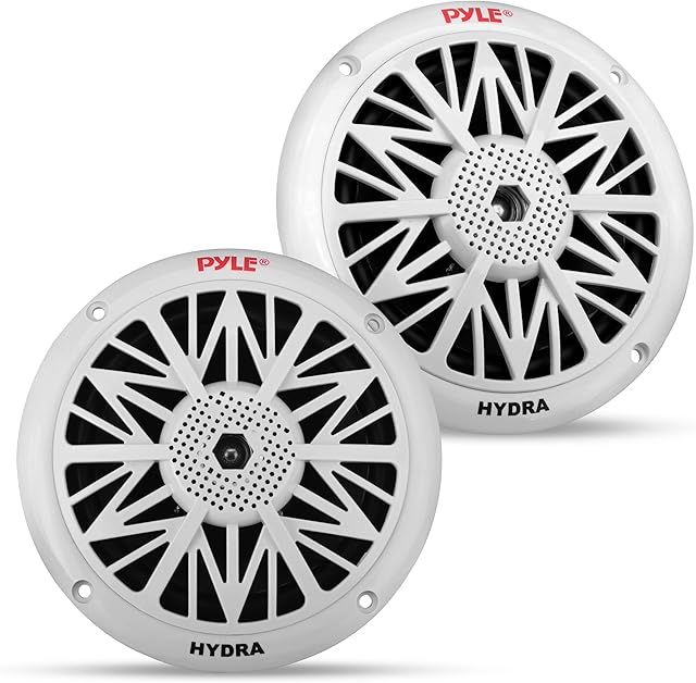 Pyle PLMR52 5.25'' 150 Watt Two-Way Marine Water Proof Speaker System